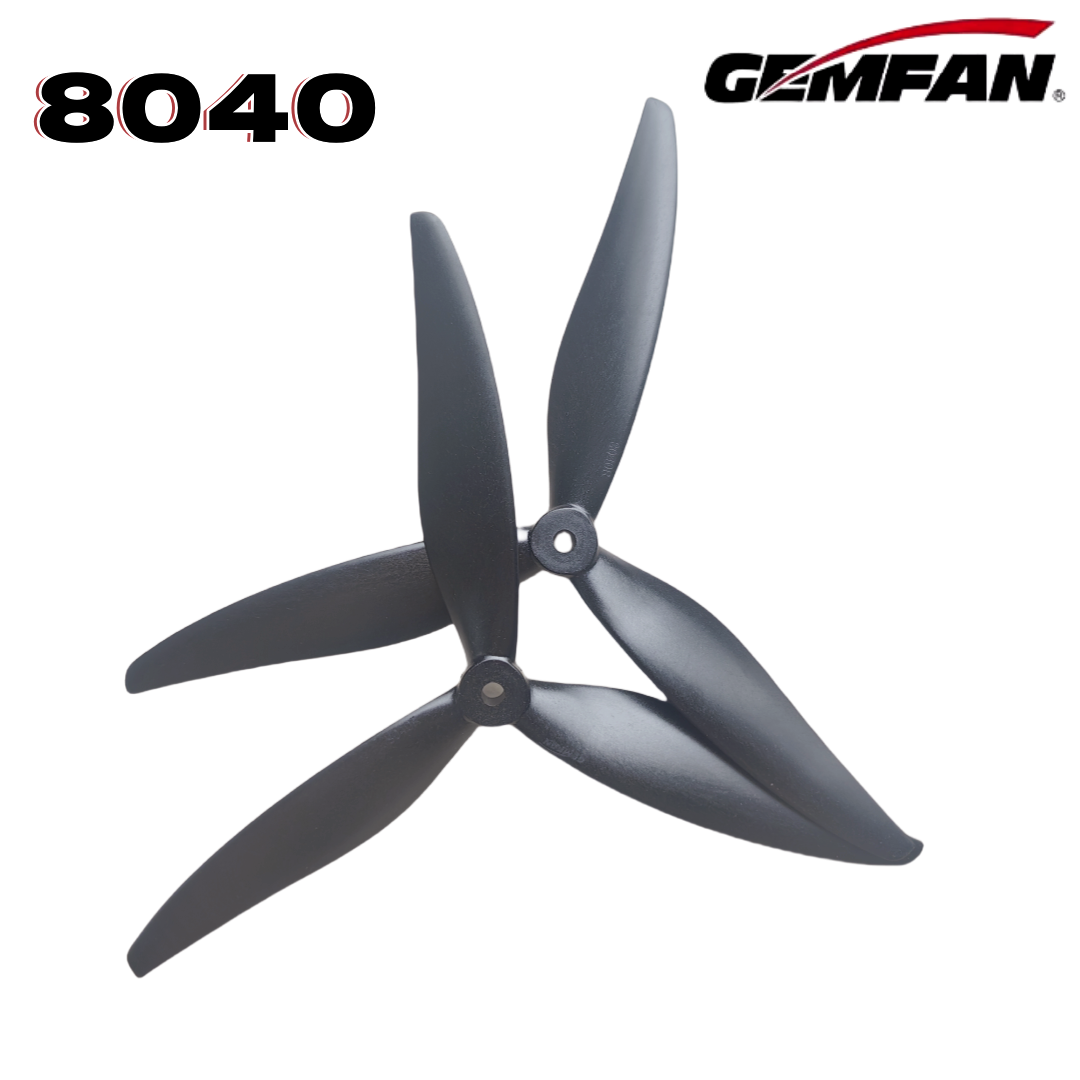 Drone Gimbal Controller - Gemfan 8040 8X4X3 3날개 8인치 프로펠러