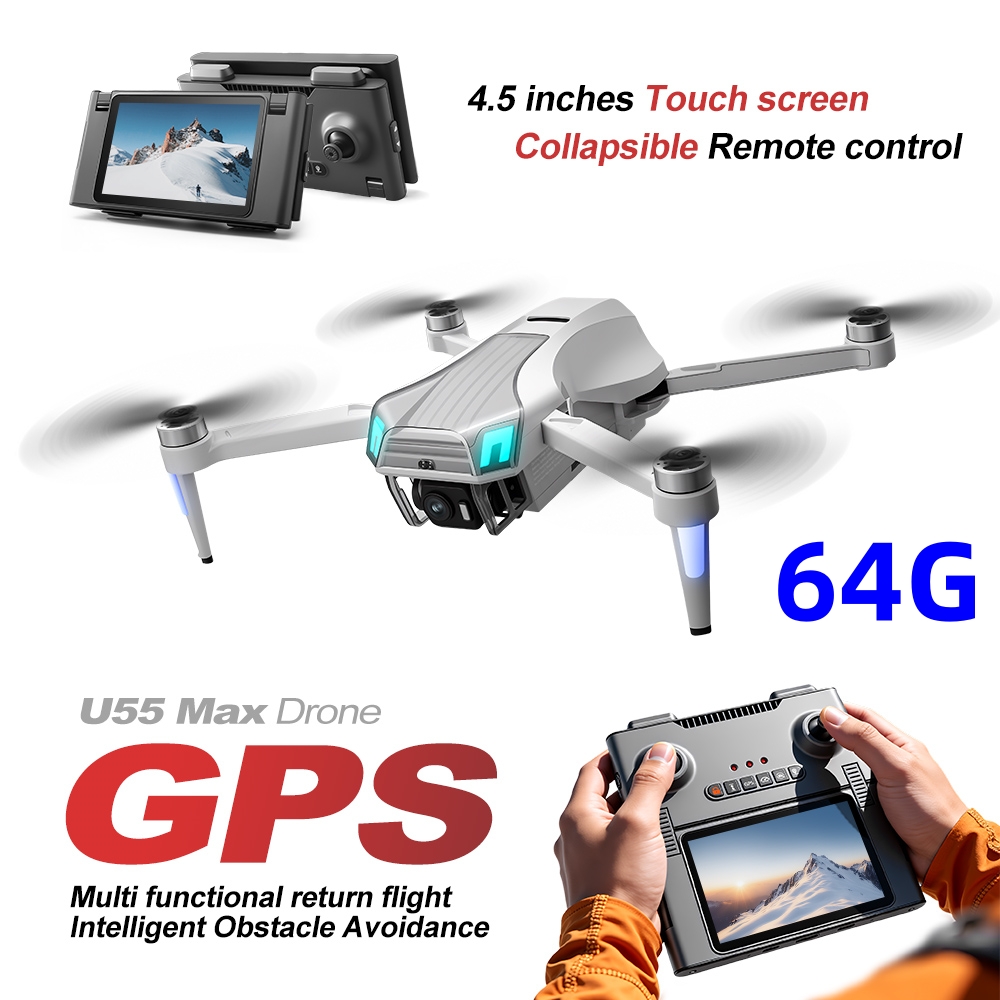 NCZOBOE U55 드론 전문가용 HD 카메라 GPS - Drone Gimbal 2 Axis 리뷰 및 가격