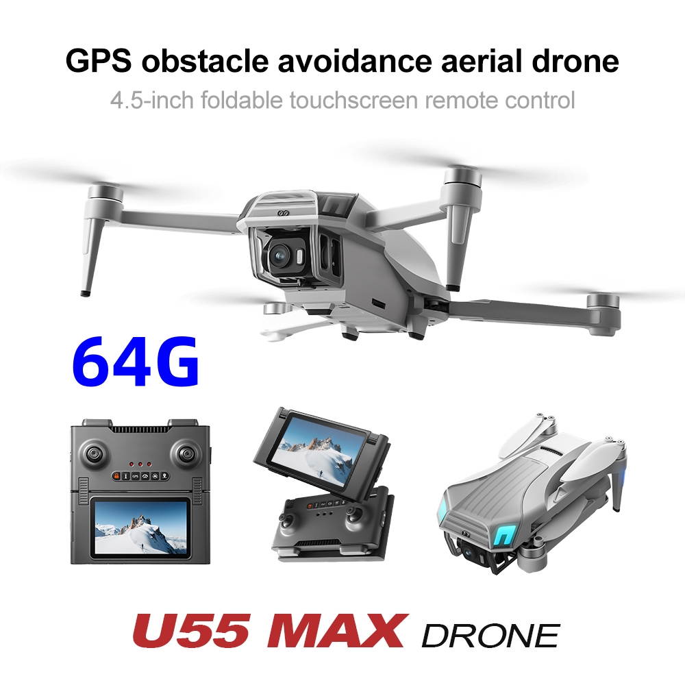 NCZOBOE U55 드론 전문가용 HD 카메라 GPS - Drone Gimbal 2 Axis 리뷰 및 가격
